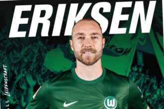 Christian Eriksen signs for Wolfsburg