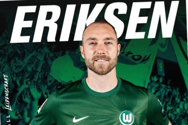 Christian Eriksen signs for Wolfsburg