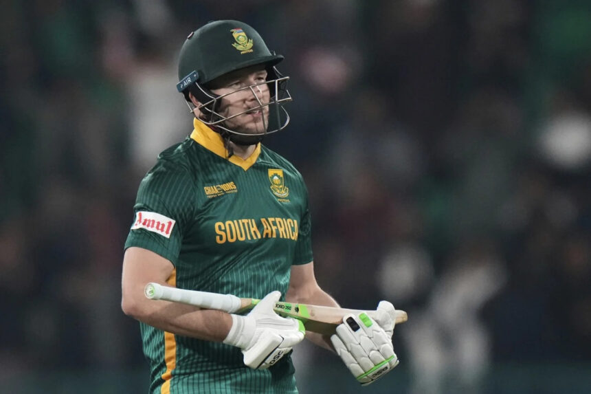 David Miller’s South Africa return delayed again