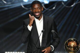 Dembélé wins first Ballon d’Or of his career