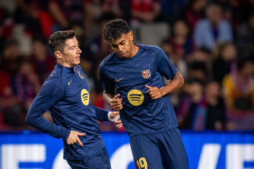 Lewandowski reveals the challenge ahead for Yamal