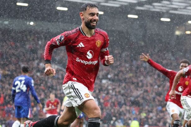 Man United beat Chelsea in fiery two red card clash