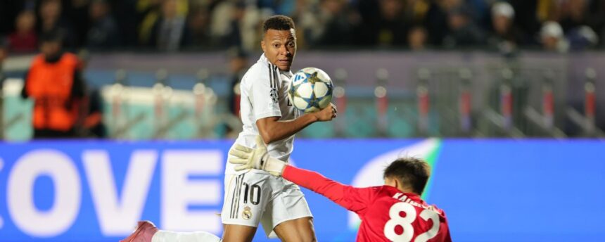 Mbappé hat-trick sparks Real Madrid’s goal fest
