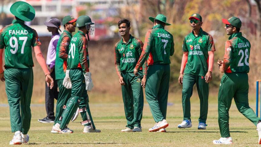 Rain ruins Bangladesh U19 game after Rifat’s fifty
