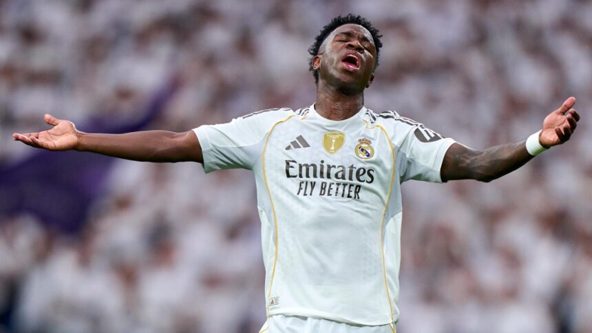 Real Madrid coach accepts Vinicius expressing frustration