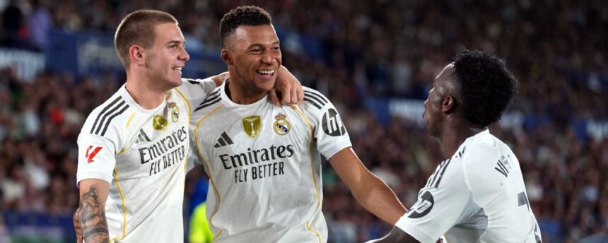 Real Madrid extend perfect start with sixth straight win