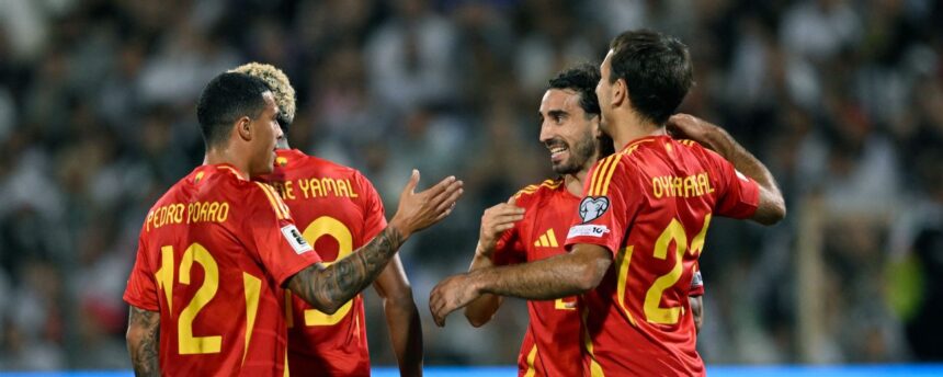 Spain start qualifiers with beautiful football win
