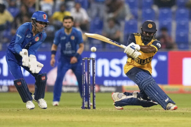 Sri Lanka beat Afghanistan to reach super four