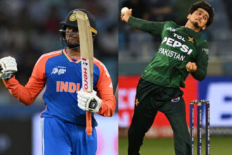 Abhishek sets record, Saim tops rankings first time