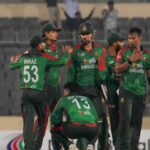 Bangladesh first tie ends with super over drama