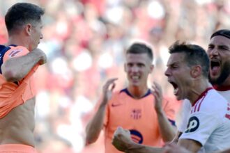 Barcelona suffered a defeat to Sevilla