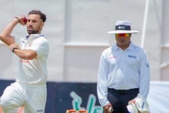 Ismat Alam penalized for throwing ball at batter