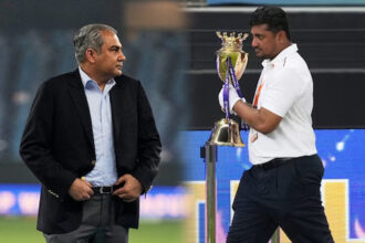 Naqvi receives gold medal, India left trophyless