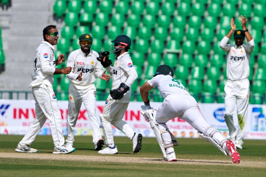 Noman’s 4 wickets put South Africa on the back foot