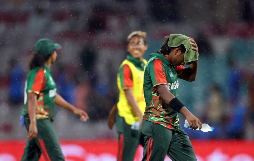 Rain ends Bangladesh’s last world cup match
