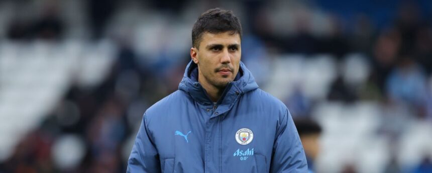 Rodri ruled out of Everton clash
