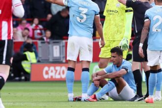 Spain midfielder Rodri out due to injury setback