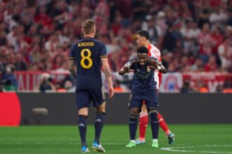 Toni Kroos defends Vinicius after angry reaction