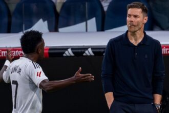 Xabi Alonso to address Vinicius after substitution fury