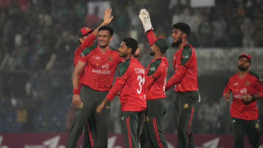 Bangladesh draw England and West Indies in group