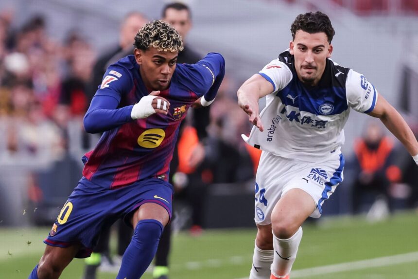 Barcelona rise to the top after defeating Alavés