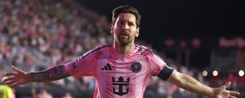 Messi shines with goal and three assists