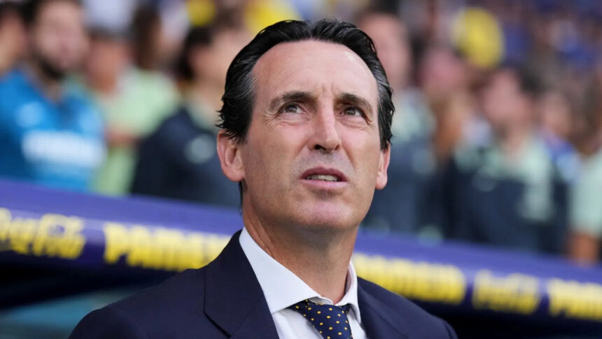 Asking Unai Emery about trophies in December is meaningless