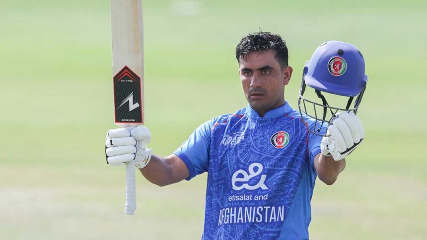 Faisal stands with Hridoy and Gil after another century