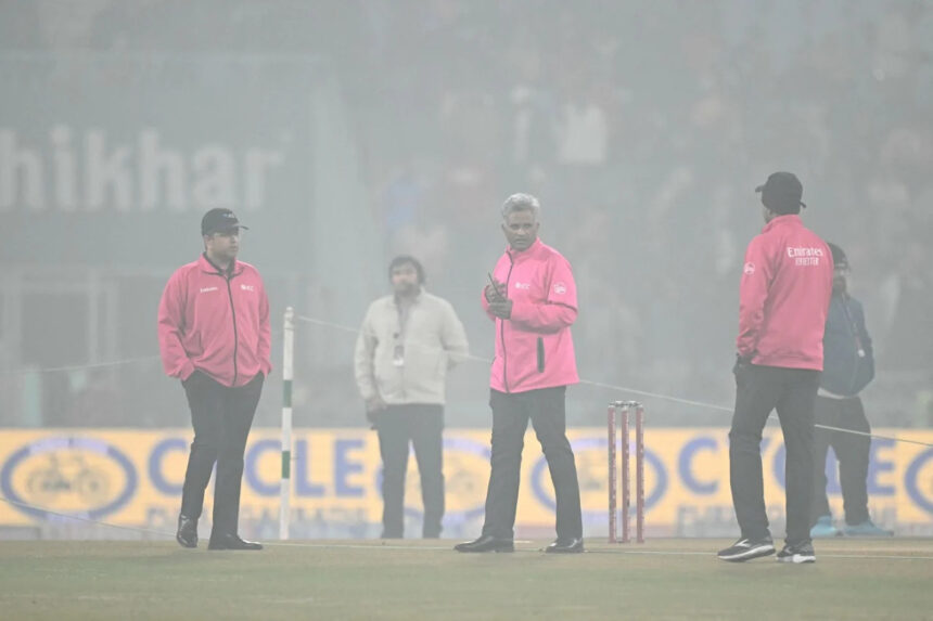 India vs South Africa match abandoned due to heavy fog