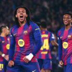 Koundé says Messi style goal came with a touch of luck