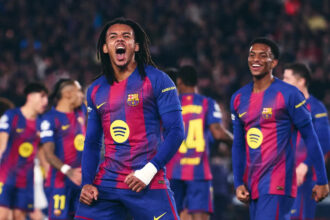 Koundé says Messi style goal came with a touch of luck