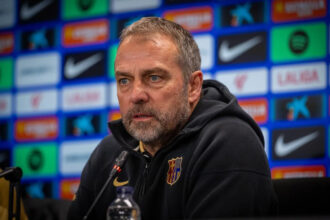 Barcelona coach reacts to Alonso’s farewell saying that’s football