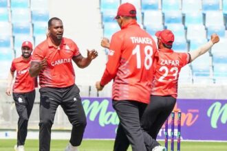 Canada names 15 player squad for t20 world cup