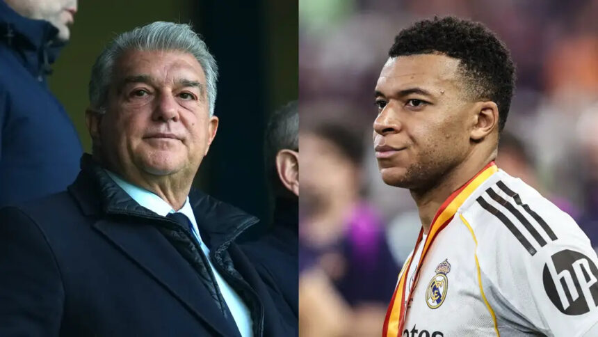 Laporta reacts to Mbappe criticism