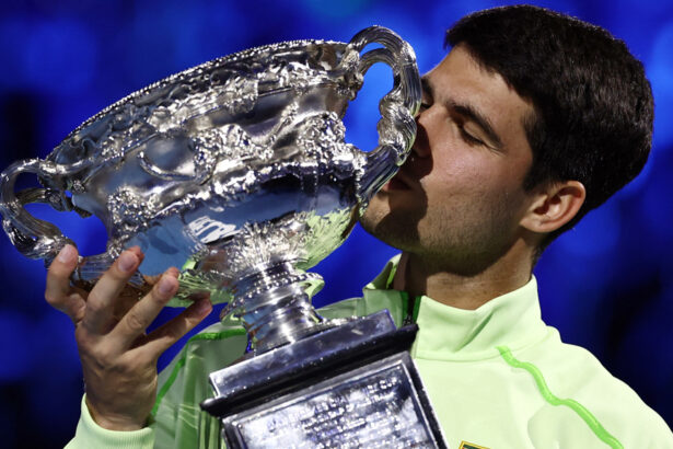 Alcaraz claims Grand Slam glory over Djokovic