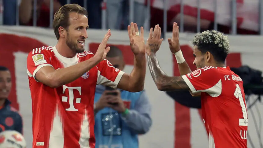 Harry Kane is a machine says Luis Díaz