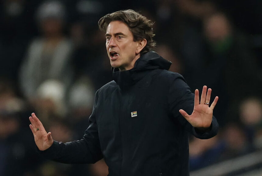 Tottenham coach sacked after just eight months