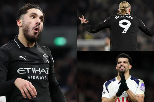 Tottenham stop Man City with Guehi own goal and Solanke strike