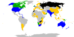 Countries that participated in the 2024 T20 World Cup qualification pathway.