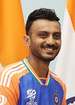 India's Axar Patel was awarded with the Player of the match award for semi-final 2.