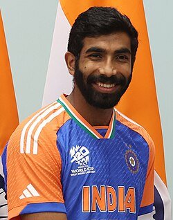 Jasprit Bumrah received the player of the match award for the final.