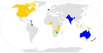Highlighted are the countries to participate in the 1983 Cricket World Cup. Qualified as full member of ICC Qualified via 1982 ICC Trophy Failed to qualify