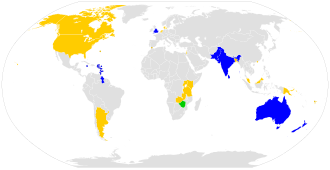 Highlighted are the countries to participate in the 1987 Cricket World Cup. Qualified as full member of ICC Qualified via 1986 ICC Trophy Failed to qualify