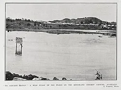 The flooding of Eden Park in 1907