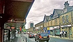 The centre of Headingley