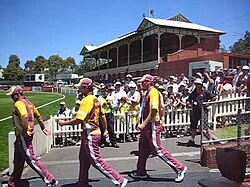 Junction Oval in 2005, taken prior to the redevelopment.