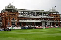 Lord's Pavilion, designed by the architect Thomas Verity and built in 1889–90