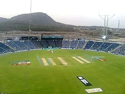 View from pavellion end.