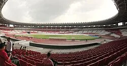Gelora Bung Karno Stadium in Indonesia