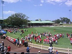 The oval in 2004